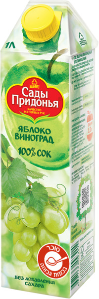 عصير التفاح والعنب سادي بريدونيا 1 لتر